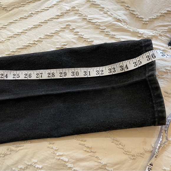 Vintage Rockie Mountain Jeans 9/10 Women’s 26x36 Black Made In USA RN17902 - Picture 12 of 12